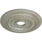 Ekena Millwork Oldham Ceiling Medallion (Fits Canopies up to 8 5/8"), 18"OD x 3 3/8"ID x 7/8"P, Flash Gold CM18OL1FLS - alternate 2